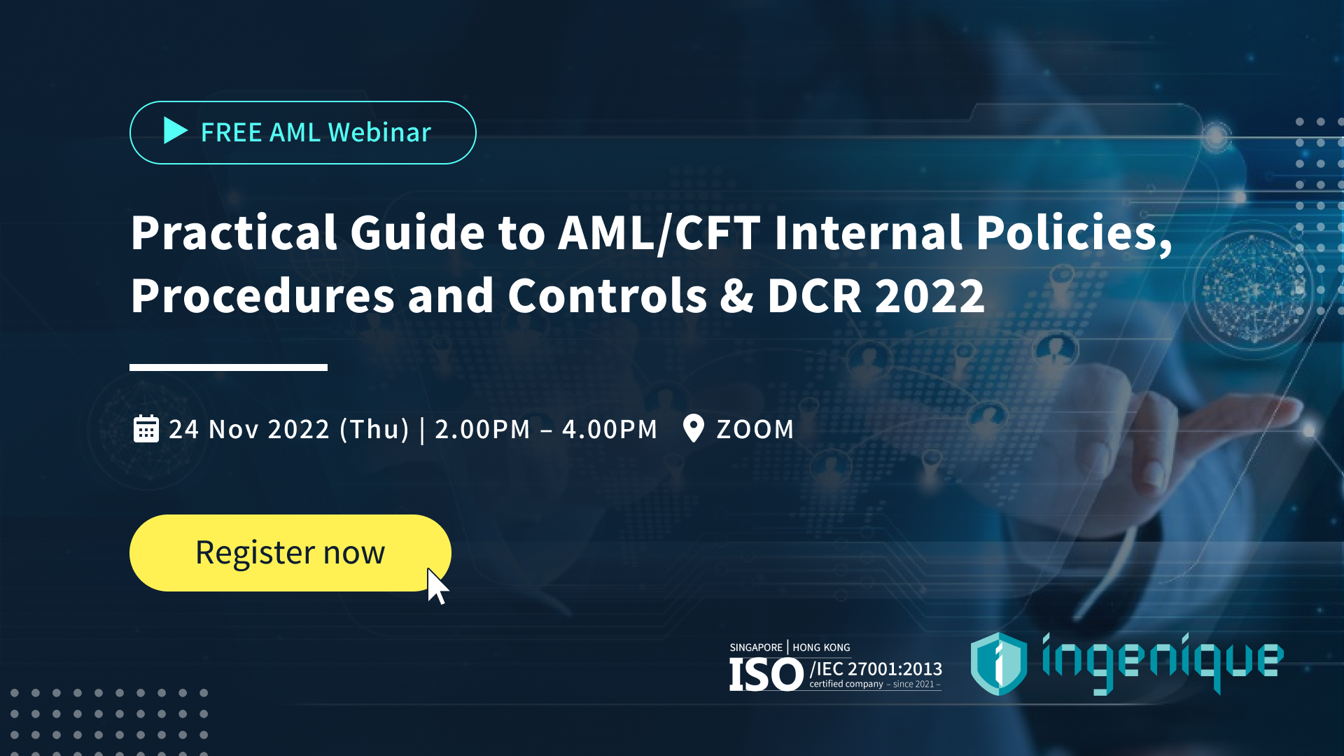 Malaysia Webinar Practical Guide To AML CFT Internal Policies